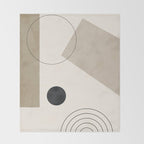 Minimal Geometric 36 Throw Blanket Gallery Image 2