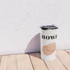 Howdy - Cowboy Hat Neutral Beige Travel Mug Gallery Image 4