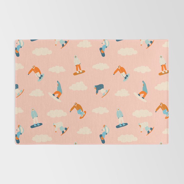 Snowboarding Rug Gallery Image 2