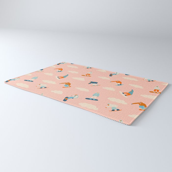 Snowboarding Rug Gallery Image 3