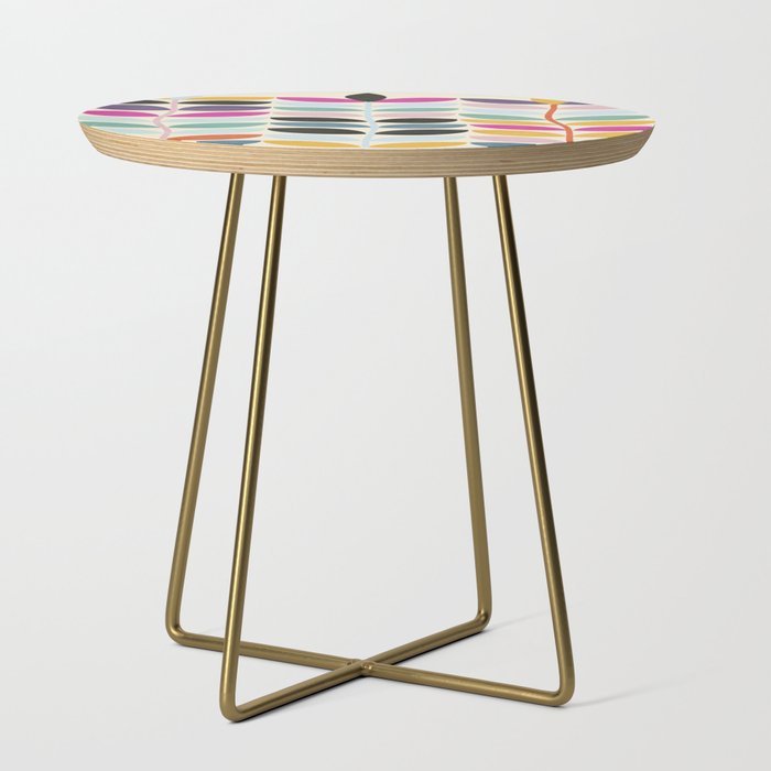 mid modern leaves spring Side Table Gallery Image 1