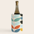 mid modern leaves spring Wine Chiller Gallery Image 2
