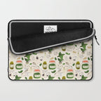 Pesto. Illustrated Recipe. Laptop Sleeve Gallery Image 2