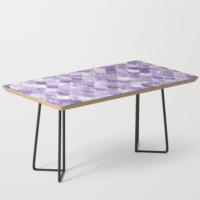 Mermaid Scales, Aesthetic Purple Coffee Table Gallery Image 1