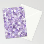 Mermaid Scales, Aesthetic Purple Stationery Card Gallery Image 2