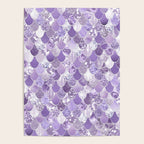 Mermaid Scales, Aesthetic Purple Poster Gallery Image 4