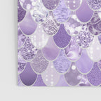 Mermaid Scales, Aesthetic Purple Poster Gallery Image 3