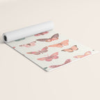 Butterflies in Pink Tones Yoga Mat Gallery Image 2