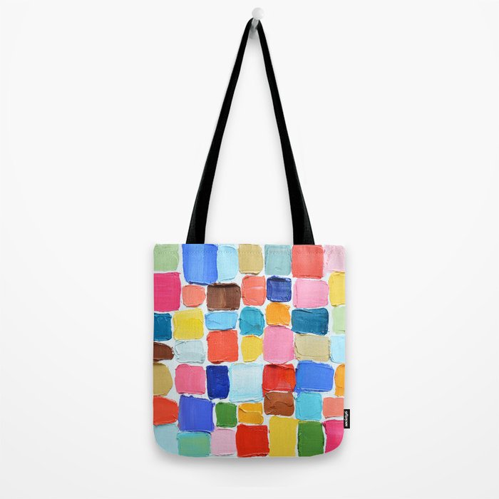 Mod Polka Daubs Tote Bag Gallery Image 2