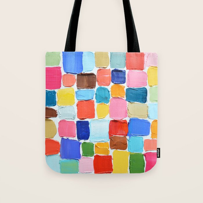 Mod Polka Daubs Tote Bag Gallery Image 1
