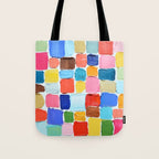 Mod Polka Daubs Tote Bag Gallery Image 1
