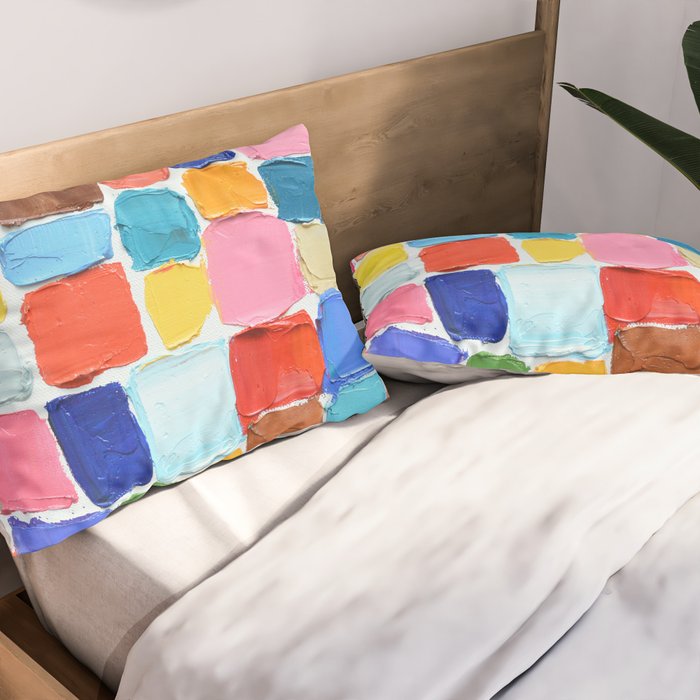 Mod Polka Daubs Pillow Sham Gallery Image 2