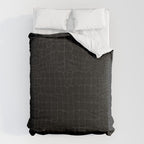 Black Crocodile Alligator animal print Comforter Gallery Image 6