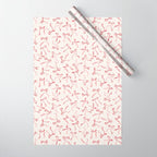 Coquette Pink Bows Wrapping Paper Gallery Image 1
