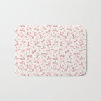 Coquette Pink Bows Bath Mat Gallery Image 1
