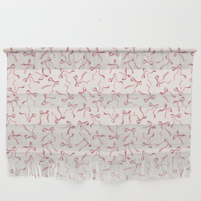 Coquette Pink Bows Wall Hanging Gallery Image 1