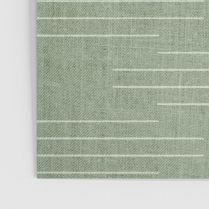 Minimalist, Boho, Line Art in Sage Green Poster Gallery Image 3