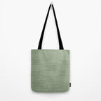Minimalist, Boho, Line Art in Sage Green Tote Bag Gallery Image 2