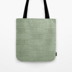 Minimalist, Boho, Line Art in Sage Green Tote Bag Gallery Image 1