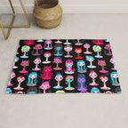 Punky Goth Dollies Rug Gallery Image 1