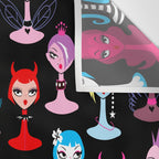 Punky Goth Dollies Wall Tapestry Gallery Image 3