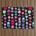 Punky Goth Dollies Outdoor Rug Gallery Image 1