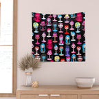 Punky Goth Dollies Wall Tapestry Gallery Image 2