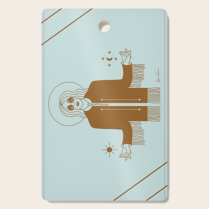 Queen of the Cosmos Cutting Board Gallery Image 1