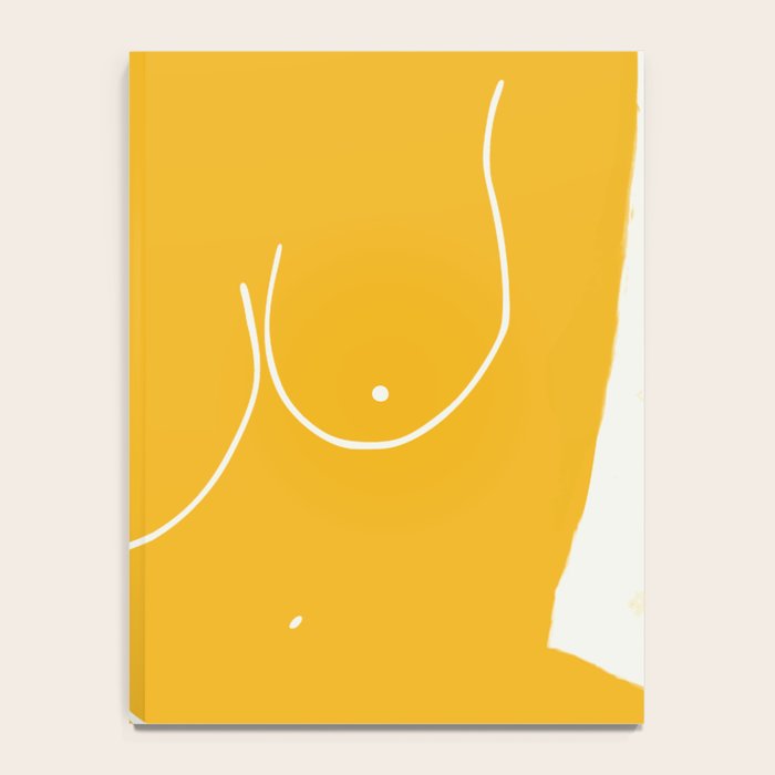Nude in yellow 2 Notebook Gallery Image 4