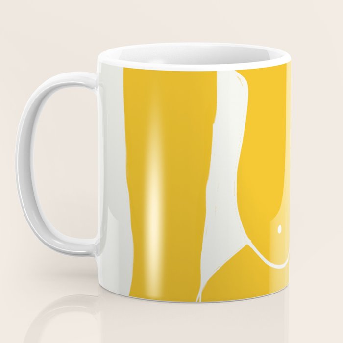 Nude in yellow 2 Coffee Mug Gallery Image 3