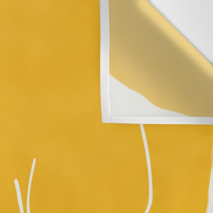 Nude in yellow 2 Wall Tapestry Gallery Image 3