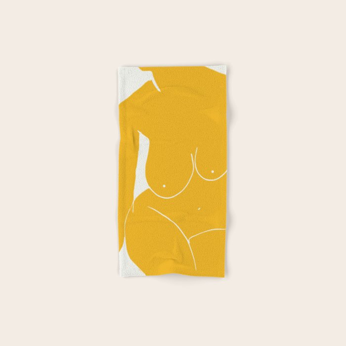 Nude in yellow 2 Towels Gallery Image 1