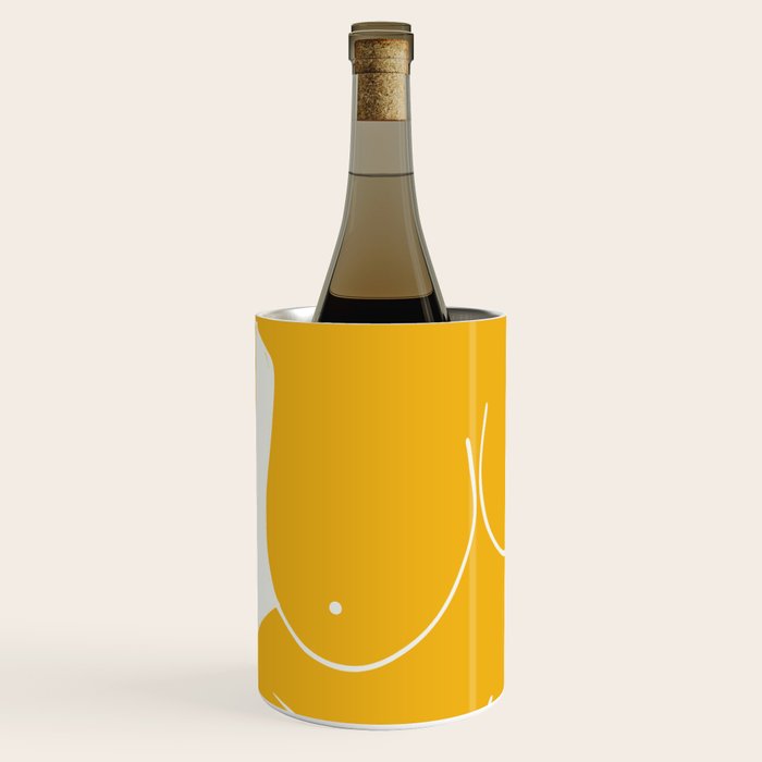 Nude in yellow 2 Wine Chiller Gallery Image 1
