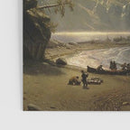 Puget Sound on the Pacific Coast (1870) - Albert Bierstadt Poster Gallery Image 3