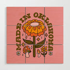 Made In Oklahoma Wood Wall Art Gallery Image 1