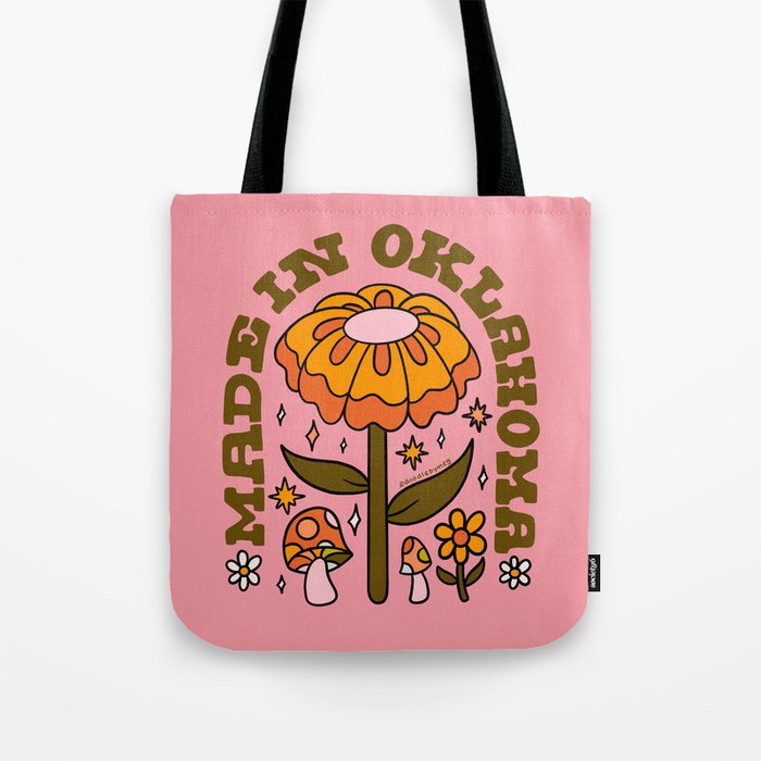 Made In Oklahoma Tote Bag Gallery Image 1