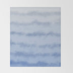 Ombre Ocean Tides - Blue Throw Blanket Gallery Image 2