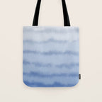 Ombre Ocean Tides - Blue Tote Bag Gallery Image 1