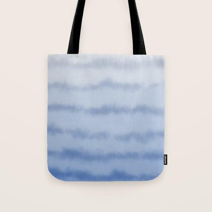 Ombre Ocean Tides - Blue Tote Bag Gallery Image 1