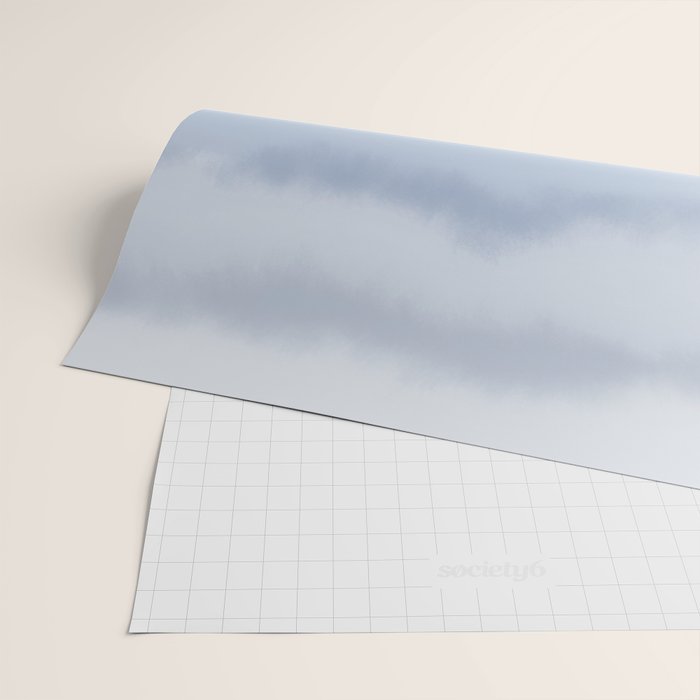 Ombre Ocean Tides - Blue Wrapping Paper Gallery Image 2