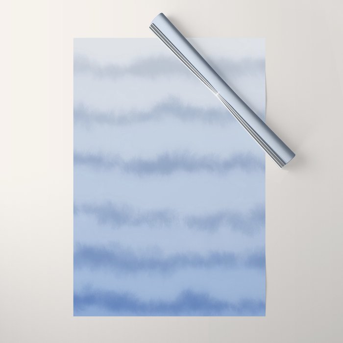 Ombre Ocean Tides - Blue Wrapping Paper Gallery Image 1