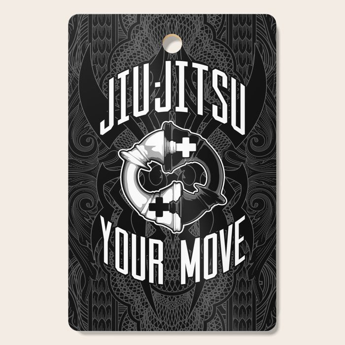 Brazilian Jiu-jitsu Chess Kings Cutting Board Gallery Image 1