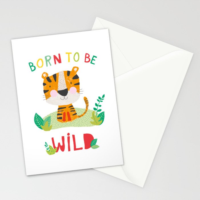 Born to Be Wild Stationery Card Gallery Image 2