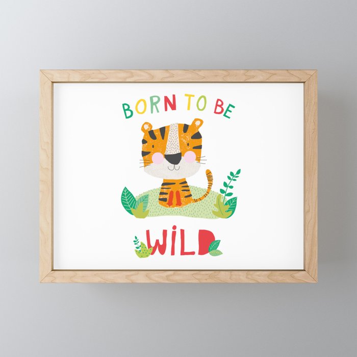 Born to Be Wild Mini Art Print Gallery Image 1