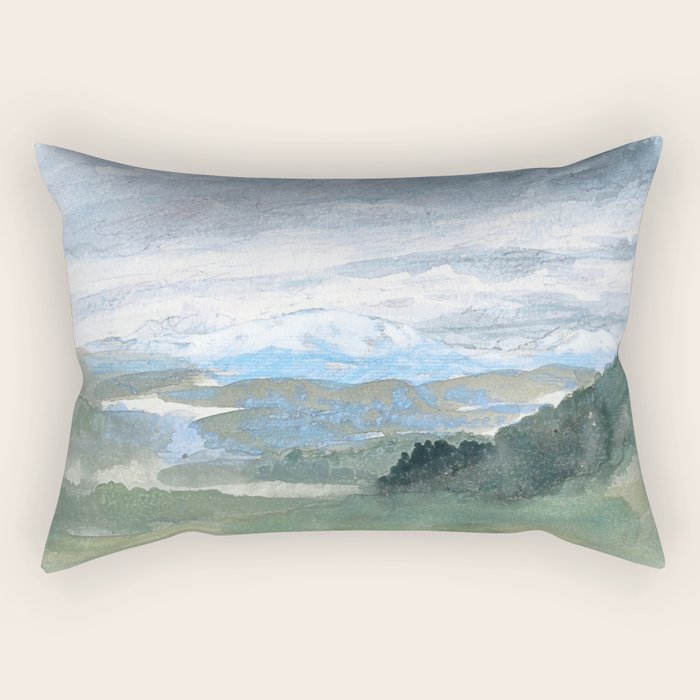 Landscapes in my mind Rectangular Pillow Gallery Image 2