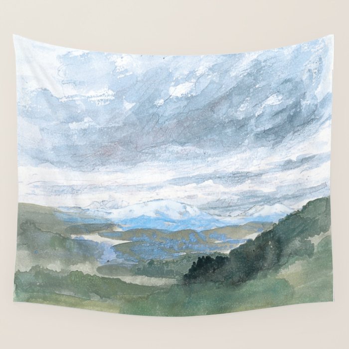 Landscapes in my mind Wall Tapestry Gallery Image 1