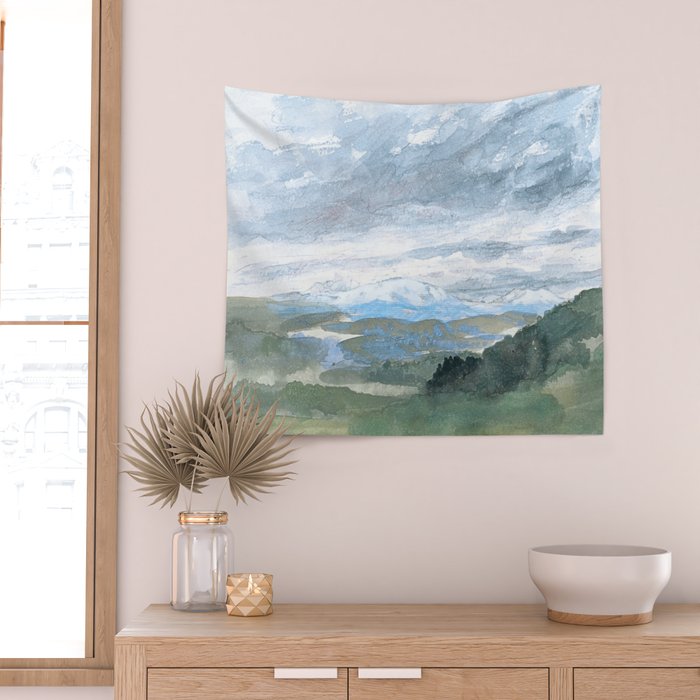 Landscapes in my mind Wall Tapestry Gallery Image 2
