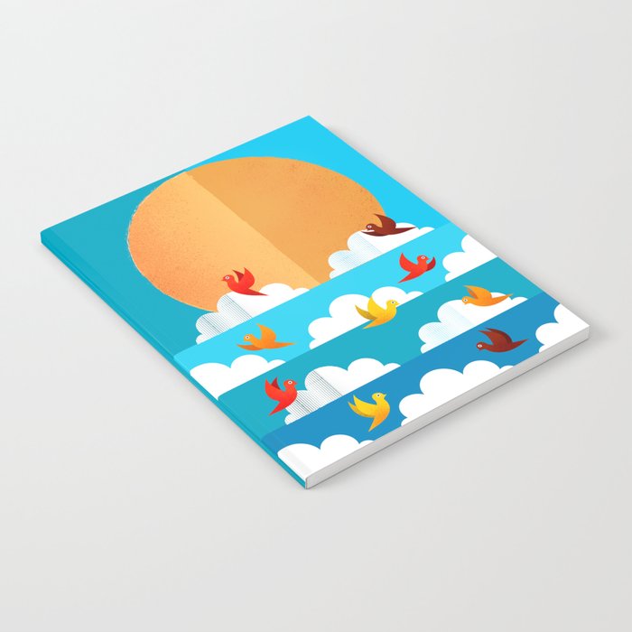 Birds Flying High In The Sky Notebook Gallery Image 2