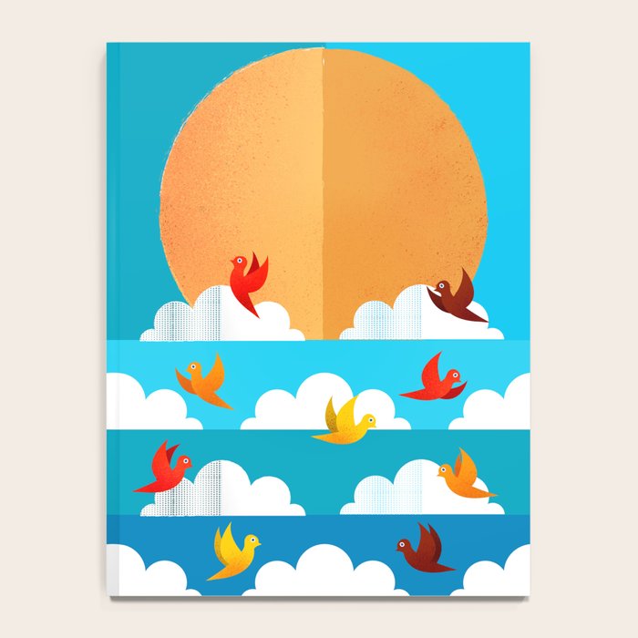 Birds Flying High In The Sky Notebook Gallery Image 4