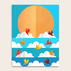 Birds Flying High In The Sky Notebook Gallery Image 4